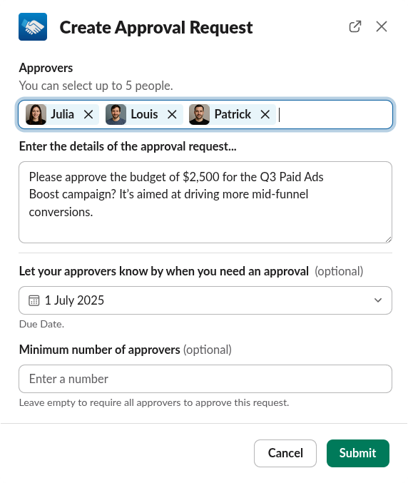 Approve App Sneak Peak Image